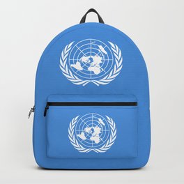 United Nations Flag Backpack | Unitednations, Globalism, Painting, Global, Political, United, Un, Who, Nations 