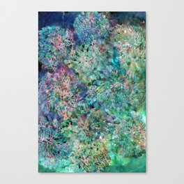 Banksia Cool Blue Canvas Print