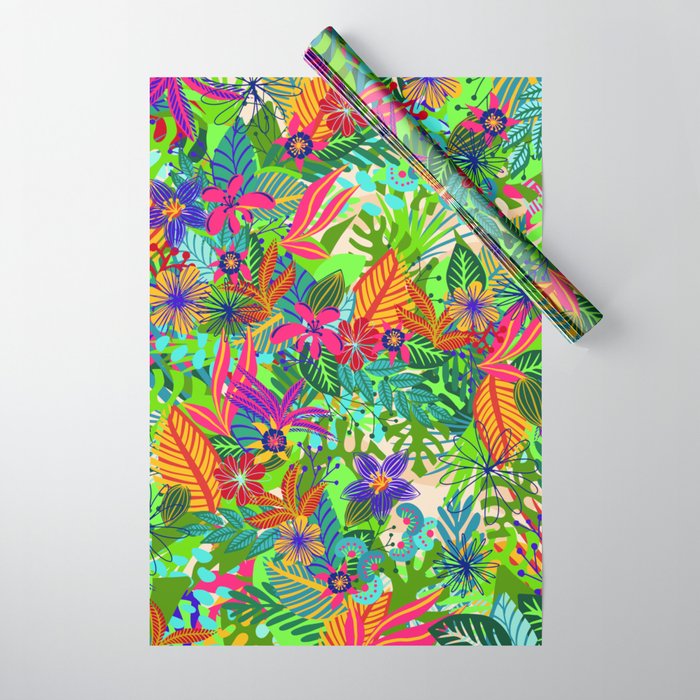 Jungle Room Wrapping Paper