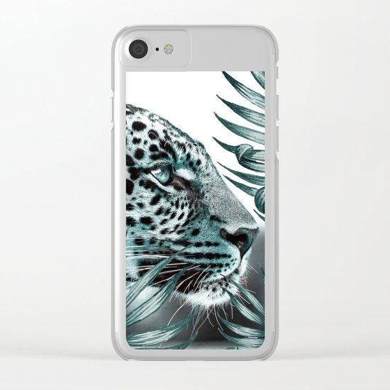 LEOPARD Clear iPhone Case