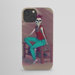 Modern Muerte iPhone Case