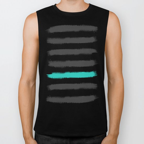 Paint Strokes Biker Tank
