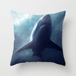 The Shark Throw Pillow