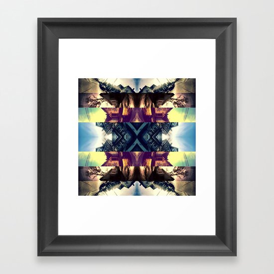 Toledo East Side Framed Art Print