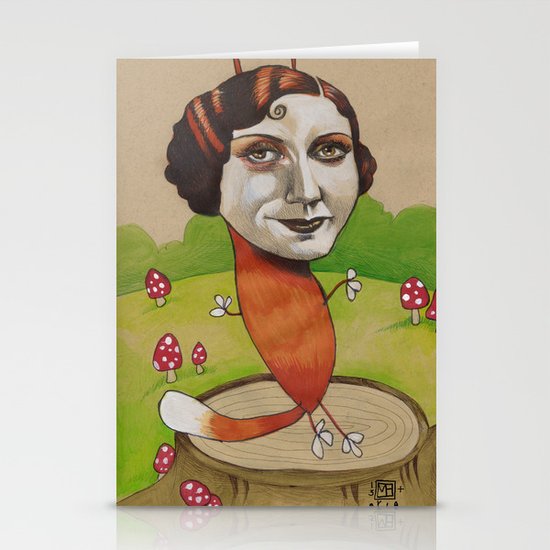 FOXY Stationery Cards