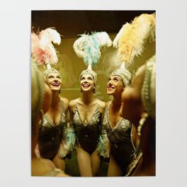 1950's Showgirls Poster