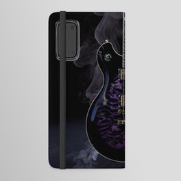 Smoky Jazz Guitar - Oil Style Android Wallet Case
