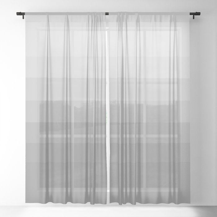 Clean Grey Lines Gradient Grayscale, How To Clean Sheer Curtains