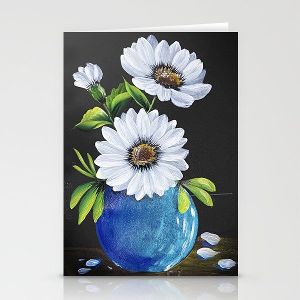Flowers Painting Stationery Cards