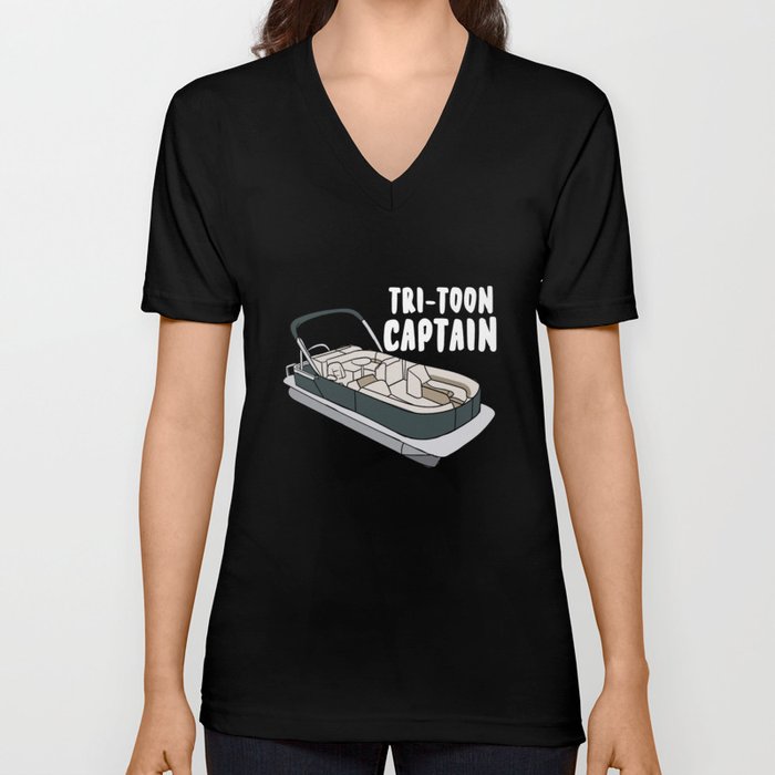 Tritoon Captain V Neck T Shirt