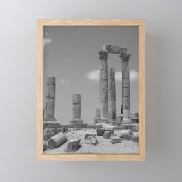 Jordanian Ruin II Framed Mini Art Print
