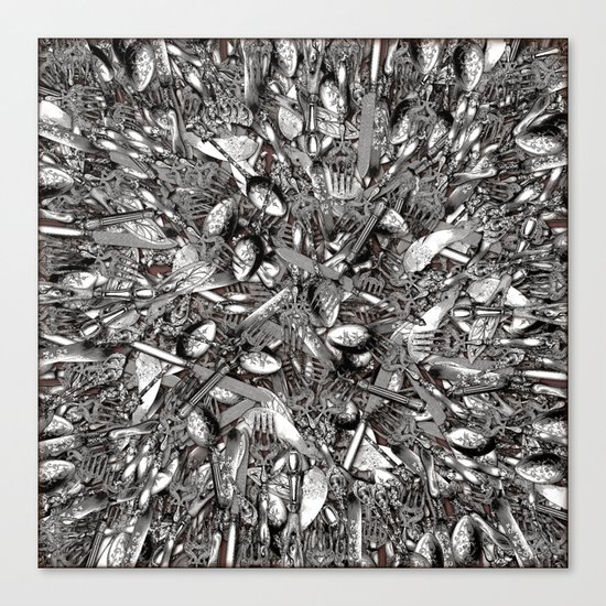 Eat The Rich Canvas Print