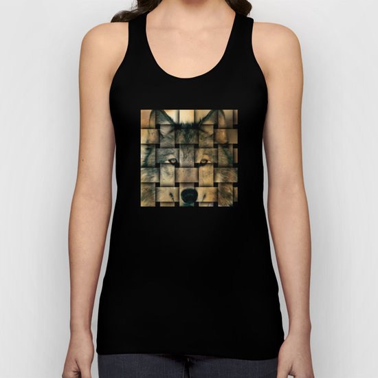 Woven Wolf Unisex Tank Top