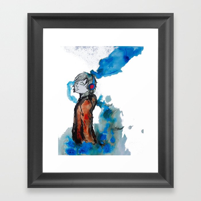 Musically Influenced Framed Art Print