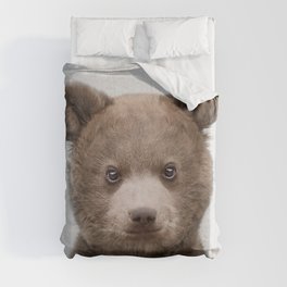 Baby Bear - Colorful Duvet Cover