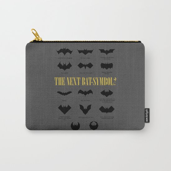 The Next Bat-Symbol? Carry-All Pouch