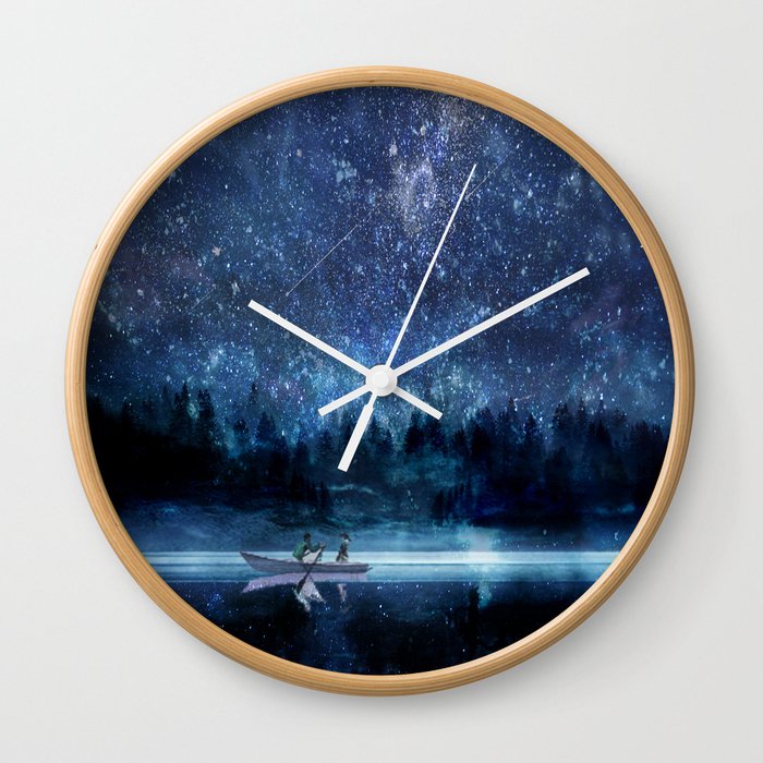 Night Sky Wall Clock