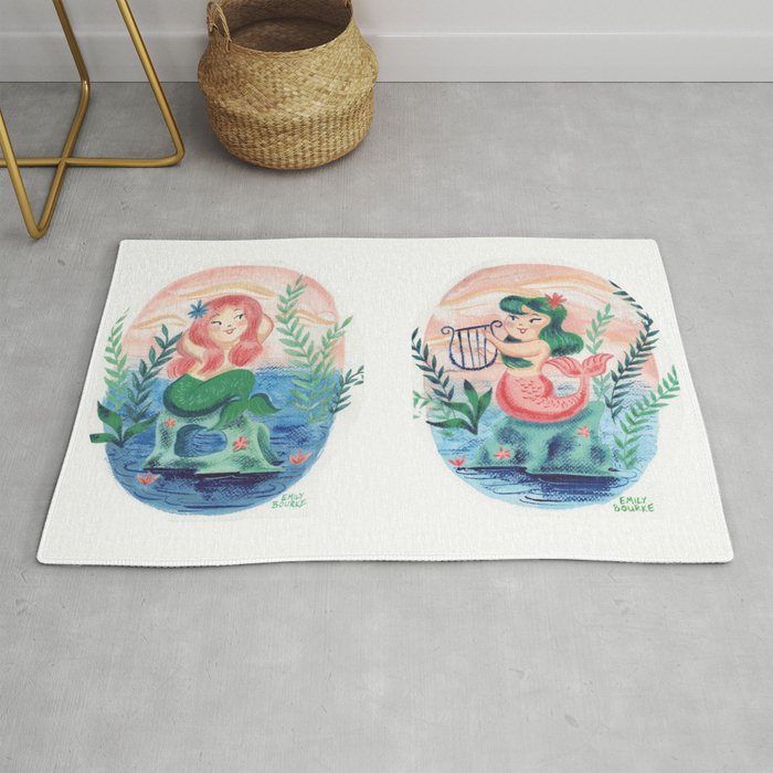 Mermaids Rug