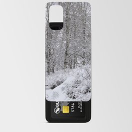 Snowy trees Android Card Case