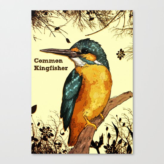 Common Kingfisher Canvas Print