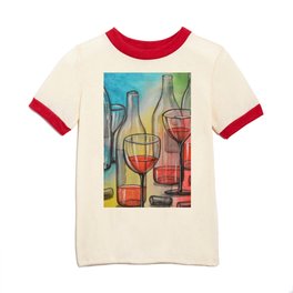 Abstract wine art / Friday Night Kids T Shirt