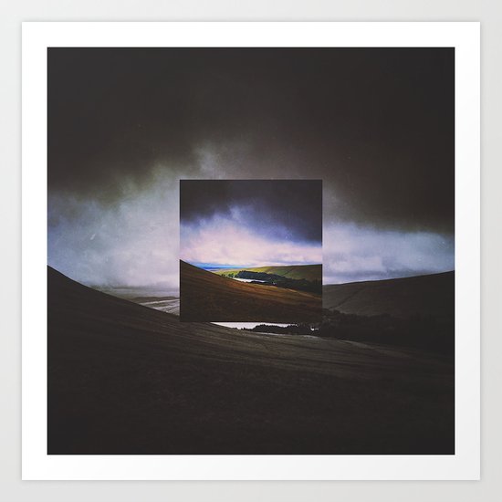 Fractions A96 Art Print
