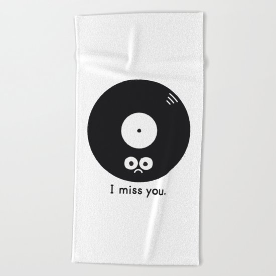 For the Record Beach Towel