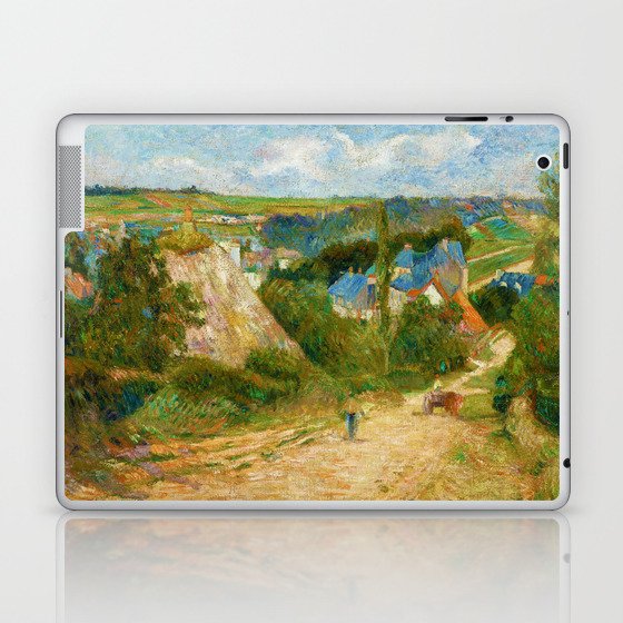 Paul Gauguin "Entrance to the Village of Osny" Laptop & iPad Skin
