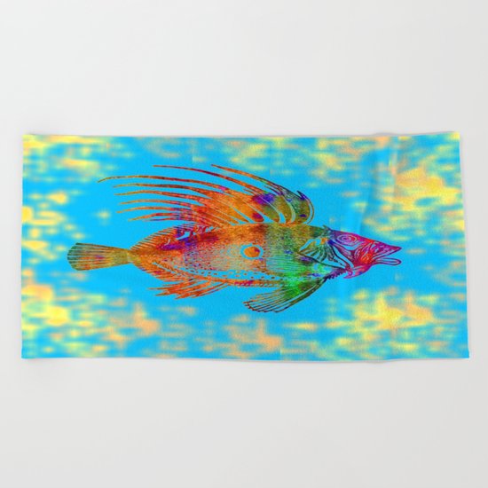 Fish R Beach Towel