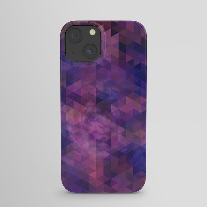 Abstract Geometric Galaxy iPhone Case