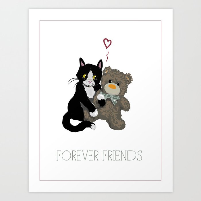 Forever Friends Art Print