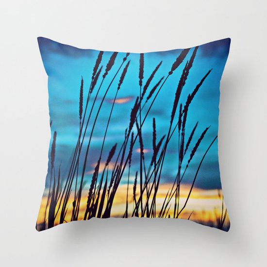 Western Sky Throw Pillow