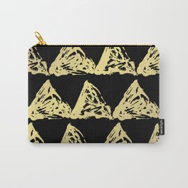 Golden Triangles Carry-All Pouch