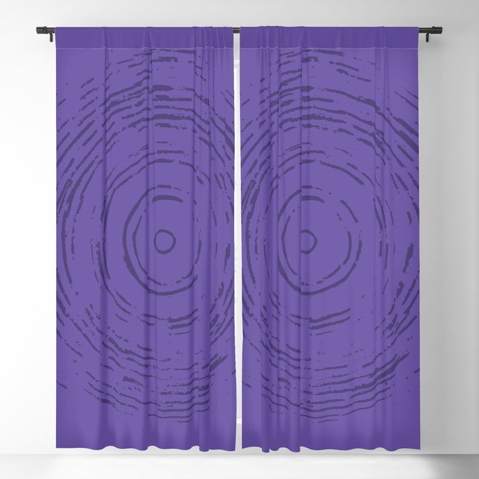 Violet Rainbow Blackout Curtain