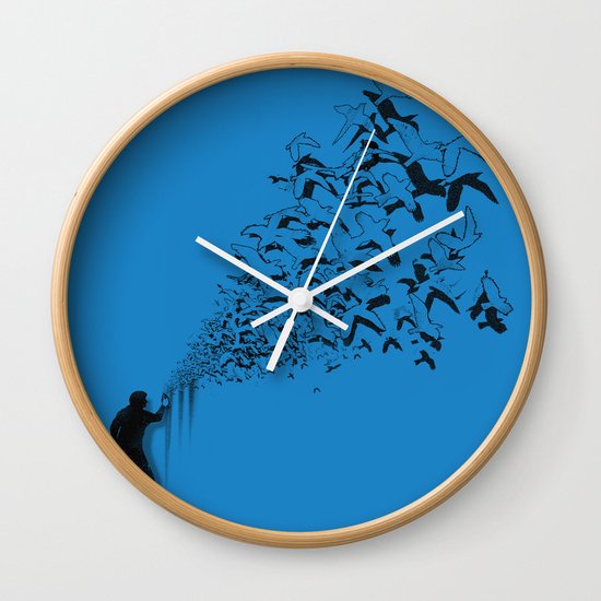 Flying High Wall Clock