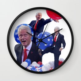 Bill's Balloons Wall Clock