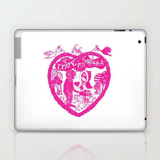 Love and Other Fairy Tales Pink Edition Laptop & iPad Skin