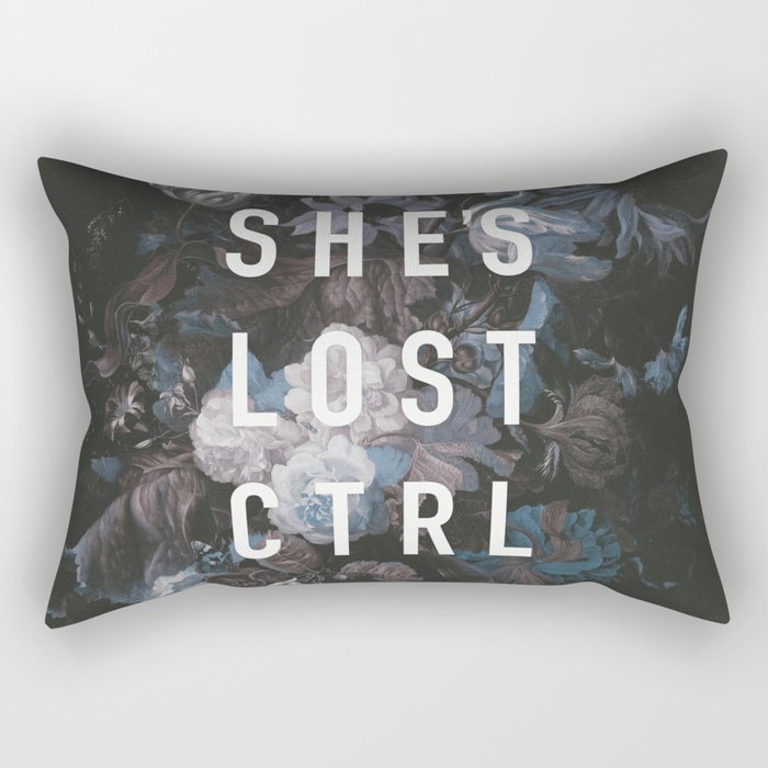 She's Lost Control Rectangular Pillow