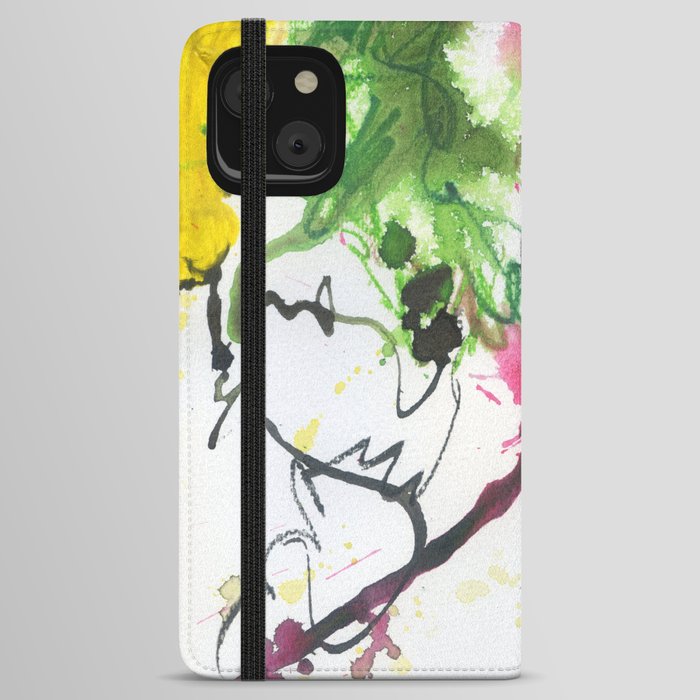 abstract holiday N.o 2 iPhone Wallet Case