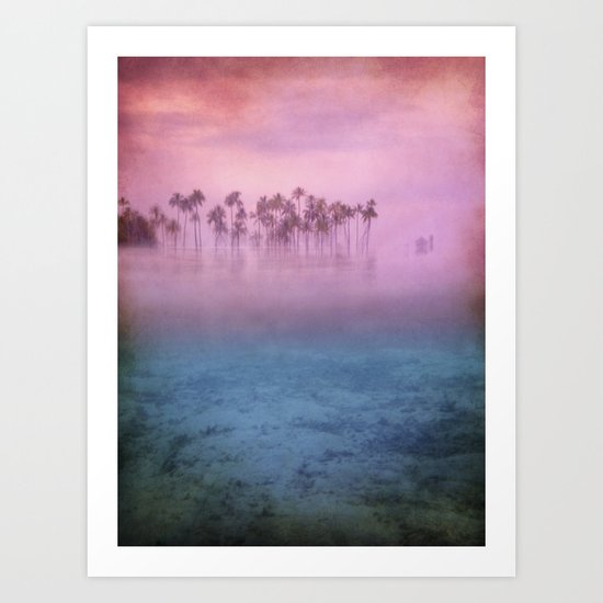 dreams in the paradise Art Print