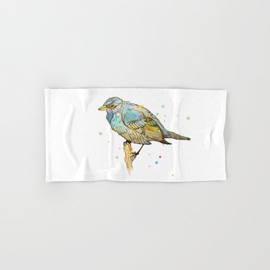 Blue Bird Hand & Bath Towel