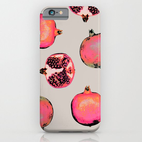 Pomegranate Pattern iPhone & iPod Case