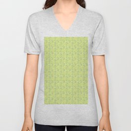 child pattern-pantone color-solid color-light green V Neck T Shirt