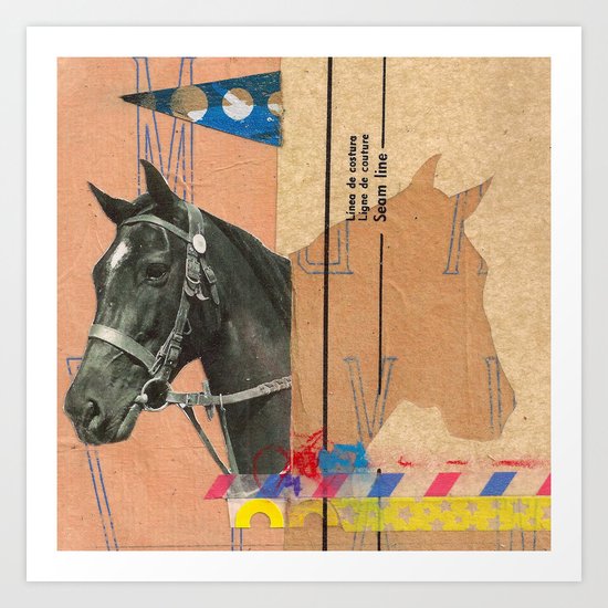 "Strides" Art Print