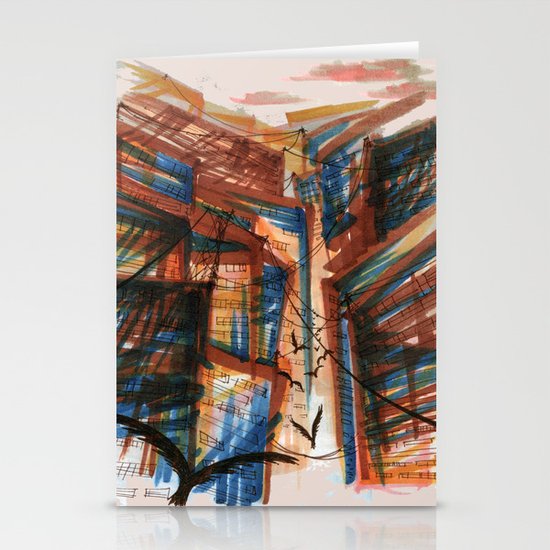 The City pt. 3 Stationery Cards