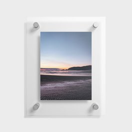 Cannon Beach Sunset Floating Acrylic Print
