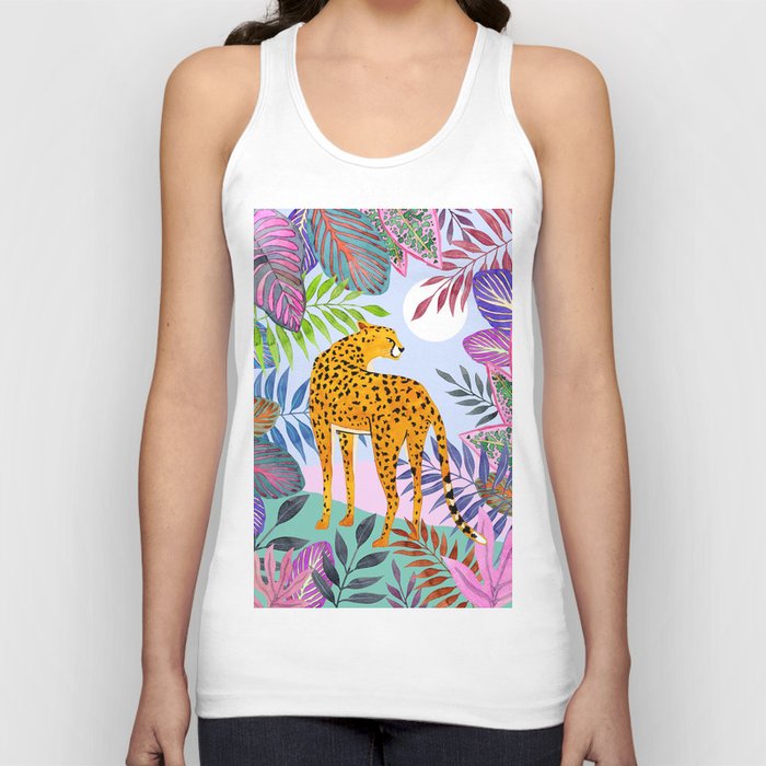  Cheetah in the Jungle Tank Top