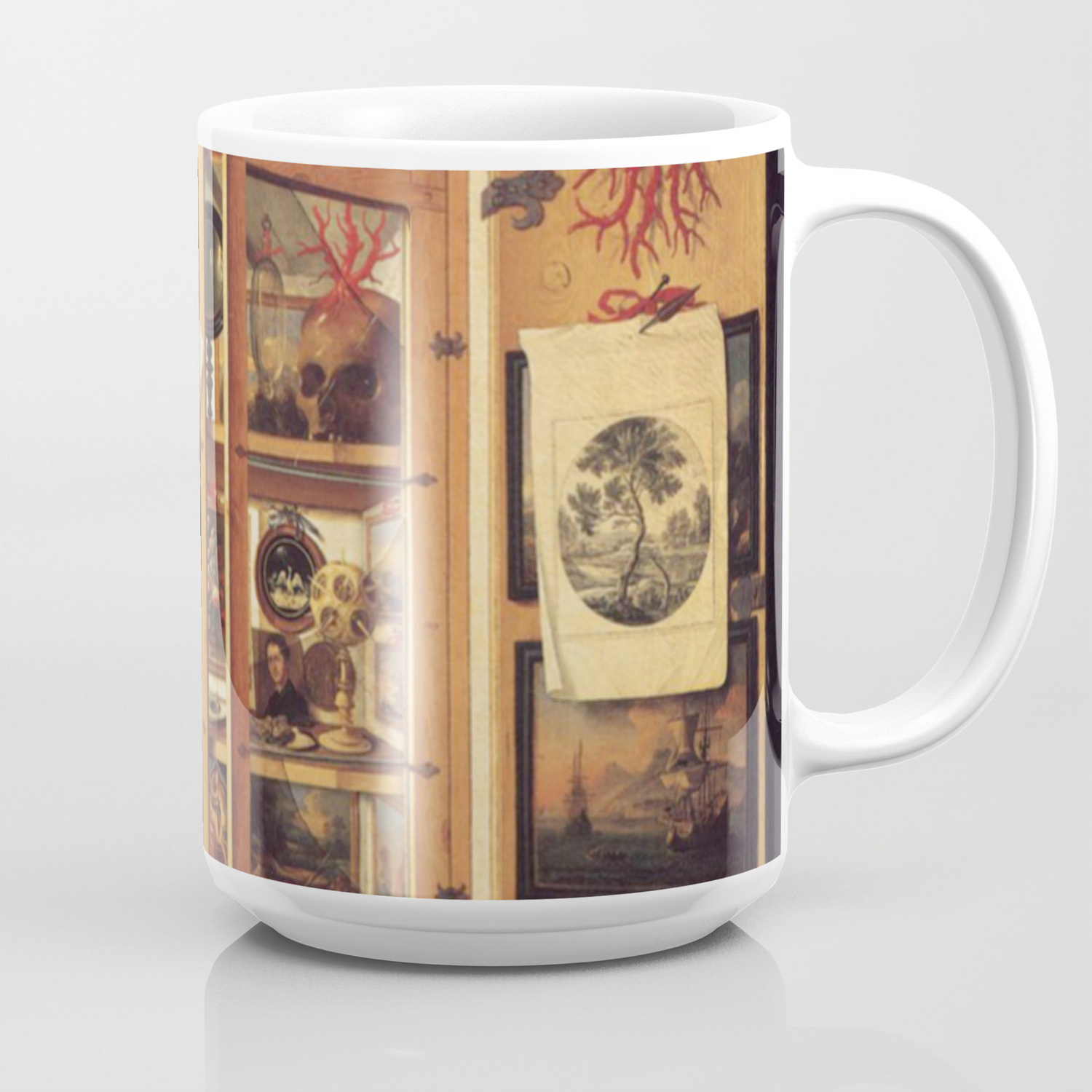 Cabinet Of Curiosities Coffee Mug By Bluespecsstudio Society6