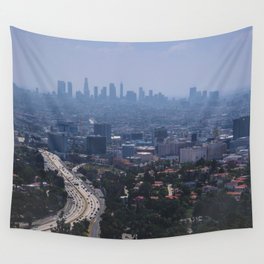USA Photography - The Big City Of Los Angeles Wall Tapestry