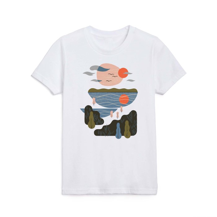 By The Sea Kids T Shirt